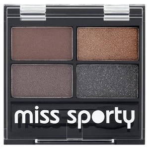 Miss Sporty Studio Quattro Eyeshadow Palette no.414 Brown