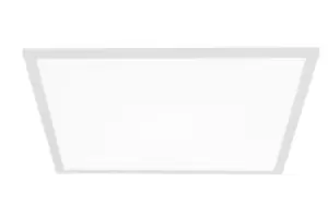 Aluminum Integrated LED Ceiling Panel, White, 4000K
