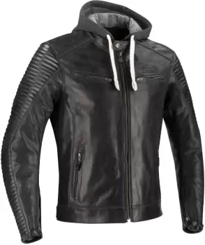 Segura Dorian Motorcycle Leather Jacket, black, Size S, black, Size S
