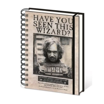 Harry Potter - Wanted Sirius Black Notebook