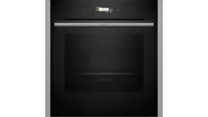 Neff B54CR71N0B N70 Slide and Hide Built-In Electric Single Oven Stainless Steel