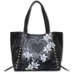 Pure of Heart Pu Leather Studded Tote Bag