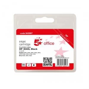 5 Star Office Supplies Inkjet Cartridge Page Life Black 300pp HP
