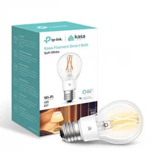Kasa Smart Bulb by TP Link, WiFi Filament Light Bulb, E27, 7W(60W equiv.), No Hub Required, Works with Alexa (Echo and Echo...