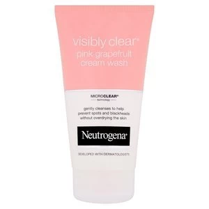 Neutrogena Visibly Clear Pink Grapefruit Cream Wash 150ml