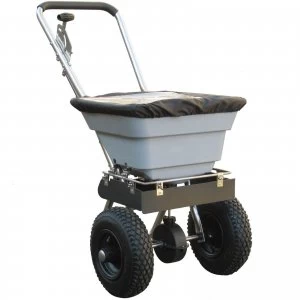 Handy THSS80 Stainless Steel Push Feed, Grass and Salt Broadcast Spreader 36kg
