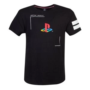 Sony Playstation Tech19 Mens XX-Large T-Shirt - Black