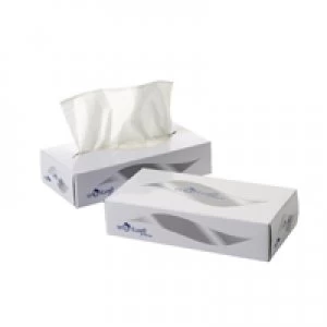 Maxima 2Work Facial Tissue 100 Sheet Cream Box Pack of 36 KMAX10011
