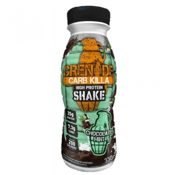Grenade Carb Killa Dark Chocolate Mint Protein Shake 330ml