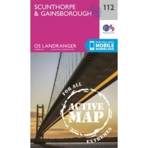 Scunthorpe & Gainsborough by Ordnance Survey (Sheet map, folded, 2016)