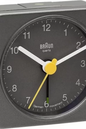 Braun Clocks BNC002 Classic Travel Alarm BNC002GYGY