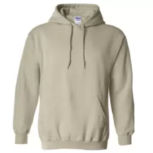 Gildan Heavy Blend Adult Unisex Hooded Sweatshirt / Hoodie (XL) (Sand)