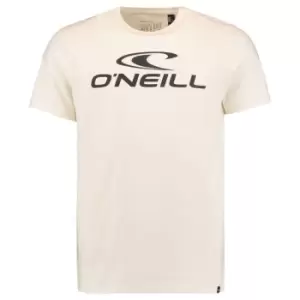 ONeill Large Logo T Shirt Mens - Cream