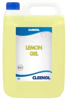 Lemon Gel Floor Cleaner - 5 Litre 0418L2X5 CLEENOL