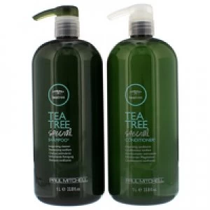 Paul Mitchell Tea Tree Special Shampoo 1000ml and Conditioner 1000ml
