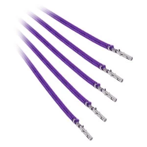 BitFenix Alchemy 2.0 PSU Cable 5x 40cm - Purple