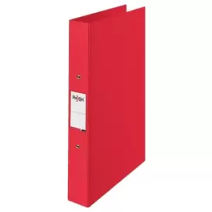 Rexel A4 Ring Binder; Red; 25mm 2 O-Ring Diameter; Choices - Outer