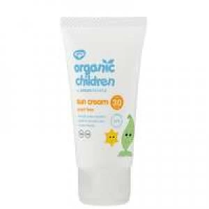 Green People Organic Children Scent Free Sun Cream SPF30 50ml
