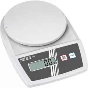 Kern EMB 5.2K5 Letter scales Weight range 5.2 kg Readability 5g battery-powered, mains-powered (optional) White
