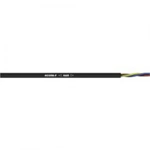 Connection cable H05RN F 2 x 1 mm2 Black LappKabel