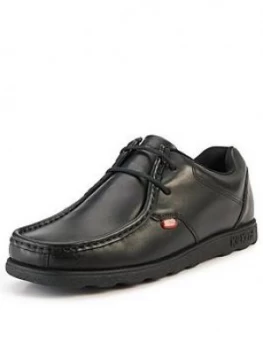 Kickers Fragma Mens Lace-Up Shoes, Black, Size 6, Men