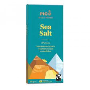 Pico Organic Sea Salt Chocolate - 80g (10 minimum)