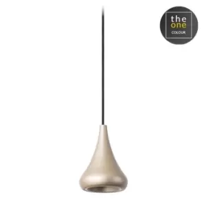 Cherry LED Dome Ceiling Pendant Painted Gold 13cm 1185lm 2700K