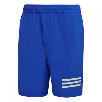 adidas Club Tennis 3-Stripes Shorts Mens - Bold Blue / White