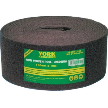 100MMX10M Non-woven Roll Medium Black - York