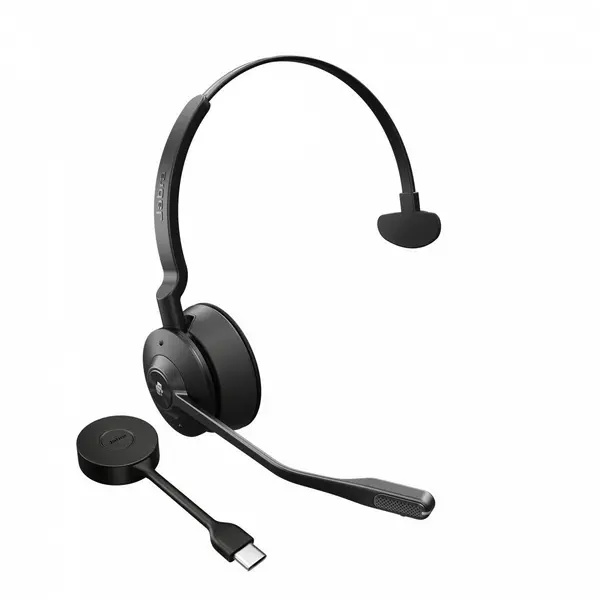 Jabra Jabra Engage 55 Headset Wireless Head-band Office/Call center Black Titanium 9553-470-111
