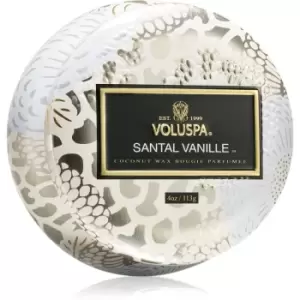 VOLUSPA Japonica Santal Vanille scented candle in tin 113 g