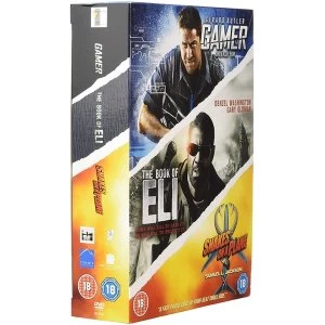 3 Film Collection - Gamer / Snakes on a Plane / Book of Eli DVD