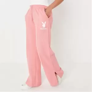 Missguided Petite Playboy Joggers - Pink