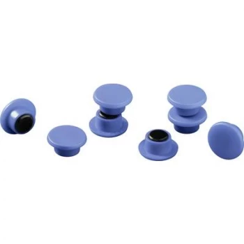 Durable Magnet 475106 (Ø) 15mm Round Blue 1 Set 475106
