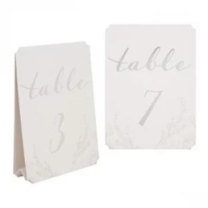 Amore By Juliana Pack of 12 Wedding Table Number Cards