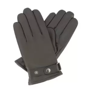 Eastern Counties Leather Mens Anton Strap Gloves (M) (Brown)