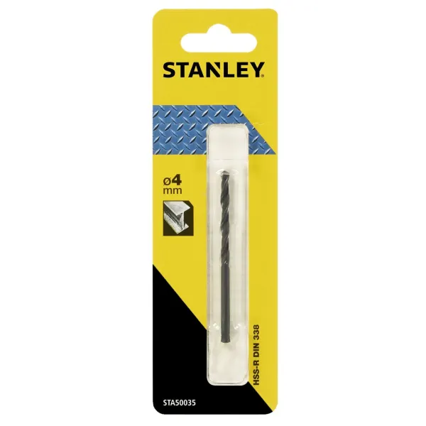 Stanley Metal Drill Bit 4mm -STA50035-QZ