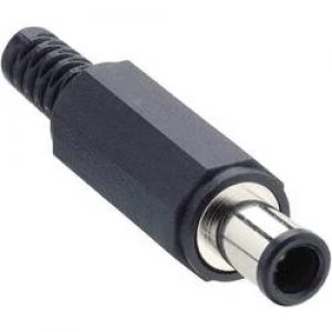 Low power connector Plug straight 6.5mm 4.3 mm