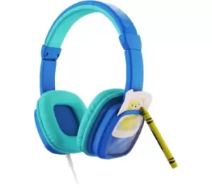 PLANET BUDDIES Colour & Swap Kids Headphones - Blue