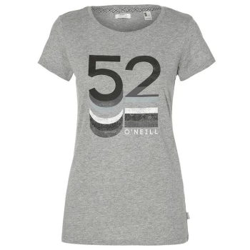 ONeill 1952 T Shirt Ladies - Grey