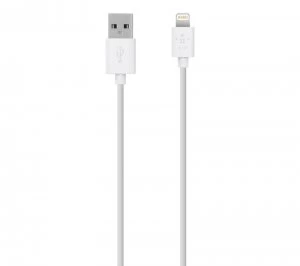 Belkin MIXIT UP Lightning to USB Cable White 1.2M
