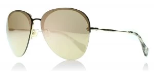 Miu Miu 53PS Sunglasses Gold ZVN1C0 60mm
