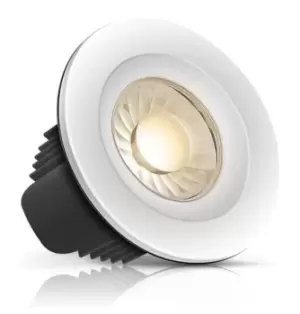 Phoebe LED Downlight 10W Tuneable White, Chrome and Brushed Nickel IP65