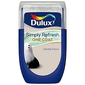 Dulux Simply Refresh One Coat Gentle Fawn Matt Emulsion Paint 30ml