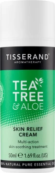 Tisserand Aromatherapy Tea Tree & Aloe Skin Relief Cream 50ml