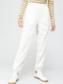 adidas Originals Comfy Cords Pants - White, Off White, Size 18, Women