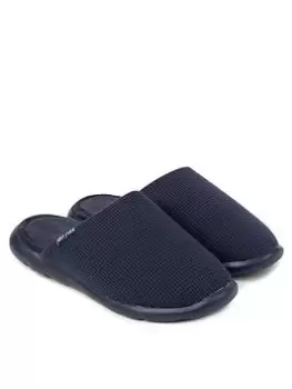 TOTES Iso-flex Waffle Mule With Memory Foam, Navy, Size 5, Women