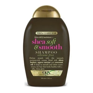 OGX Silicone-Free Shea Soft and Smooth Shampoo 385ml