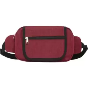 Bullet Hoss Waist Bag (One Size) (Dark Red Heather)
