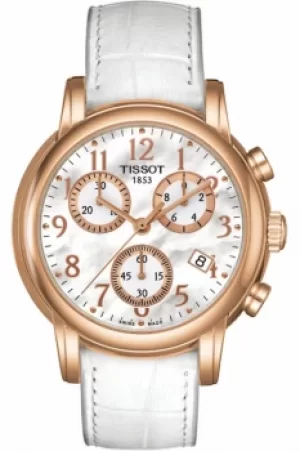 Ladies Tissot Dressport Chronograph Watch T0502173611200